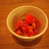 【あと一品の小鉢料理】トマトのもずく酢和え